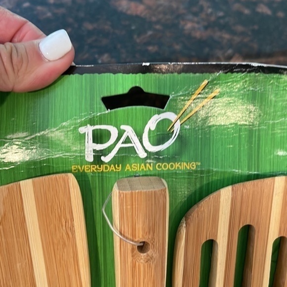 PAO 2 tone set is bamboo cooking utensils - Picture 2 of 5